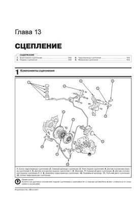 Книга Honda Cr-V 5 з 2012 по 2016 рік - Ремонт, Технічне обслуговування, електричні схеми (російською мовою), від видавництва Моноліт - 14 із 27