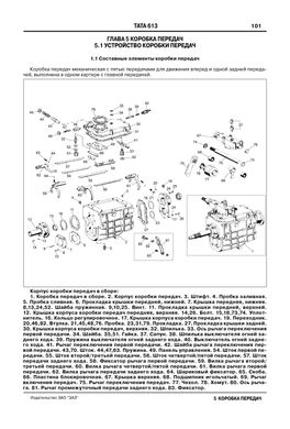 Книга TATA 613 / I-VAN A07A / BAZ-A079 Etalon - ремонт, обслуговування, електросхеми (російською мовою), від видавництва ЗАТ ЗАЗ - 13 із 14