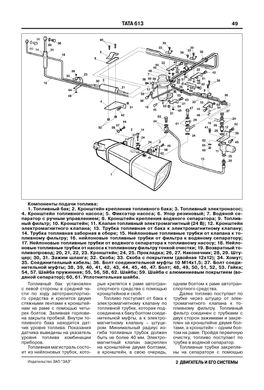 Книга TATA 613 / I-VAN A07A / BAZ-A079 Etalon - ремонт, обслуговування, електросхеми (російською мовою), від видавництва ЗАТ ЗАЗ - 9 із 14