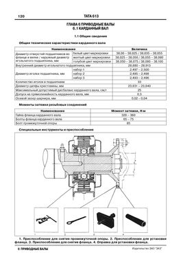 Книга TATA 613 / I-VAN A07A / BAZ-A079 Etalon - ремонт, обслуговування, електросхеми (російською мовою), від видавництва ЗАТ ЗАЗ - 14 із 14