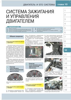 Книга ZAZ Sens / Chance / Sens PickUp з 2000 по 2017 (колір) - Ремонт, технічне обслуговування, електричні схеми (російською мовою), від видавництва Моноліт - 9 із 27