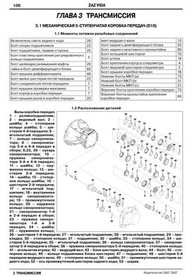 Книга ZAZ Vida с 2012 по 2017 - ремонт, обслуживание, электросхемы (ЗАО ЗАЗ) - 6 из 15