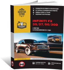 Книга Infiniti FX 2 (S51) з 2008 по 2012 рік - Ремонт, технічне обслуговування, електричні схеми (російською мовою), від видавництва Моноліт - 1 із 21