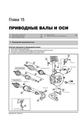 Книга Mitsubishi Outlander 3 з 2013 по 2018 рік - ремонт, технічне обслуговування, електричні схеми (російською мовою), від видавництва Моноліт - 17 із 25