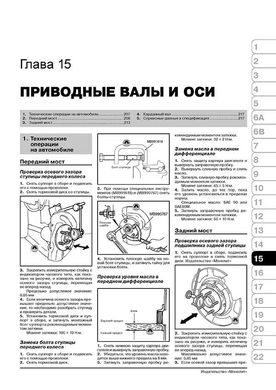 Книга Mitsubishi Outlander 2 з 2009 по 2012 рік - Ремонт, Технічне обслуговування, Електричні схеми (російською мовою), від видавництва Моноліт - 14 із 22