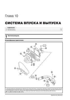 Книга Subaru XV (GP) з 2011 по 2017 рік - Ремонт, Технічне обслуговування, електричні схеми (російською мовою), від видавництва Моноліт - 8 із 22