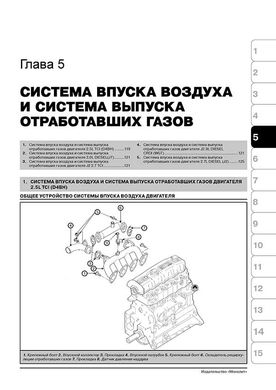 Книга Kia K2500 / K2700 / K3000 / Hyundai Porter II з 2004 року (+оновлення 2014) - Ремонт, Технічне обслуговування, електричні схеми (російською мовою), від видавництва Моноліт - 5 із 16