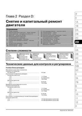 Електронна книга Peugeot 307 /307 SW / 307 Sedan з 2001 по 2008 - ремонт, технічне обслуговування, електричні схеми (російською мовою) в форматі PDF