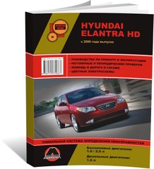 Книга Hyundai Elantra 4 (HD) з 2006 по 2010 рік - ремонт, технічне обслуговування, електричні схеми (російською мовою), від видавництва Моноліт - 1 із 19