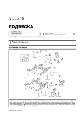 Книга Great Wall Hover H6 / Haval H6 з 2011 року - ремонт, технічне обслуговування, електричні схеми (російською мовою), від видавництва Моноліт - 16 із 23