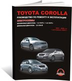 Руководство по ремонту и эксплуатации Toyota Corolla (Тойота Королла) E - Автокниги