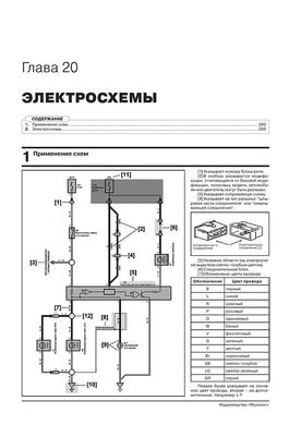 Книга Toyota Fortuner 2 (AN160) з 2015 року - ремонт, технічне обслуговування, електричні схеми (російською мовою), від видавництва Моноліт - 22 із 23