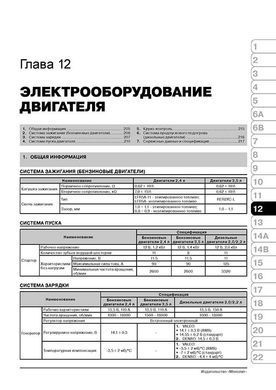 Електронна книга Kia Sorento 2 (XM) з 2009 по 2014 рік - ремонт, технічне обслуговування, електричні схеми (російською мовою) в форматі PDF