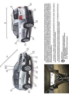 Електронна книга Kia Sorento 2 (XM) з 2009 по 2014 рік - ремонт, технічне обслуговування, електричні схеми (російською мовою) в форматі PDF